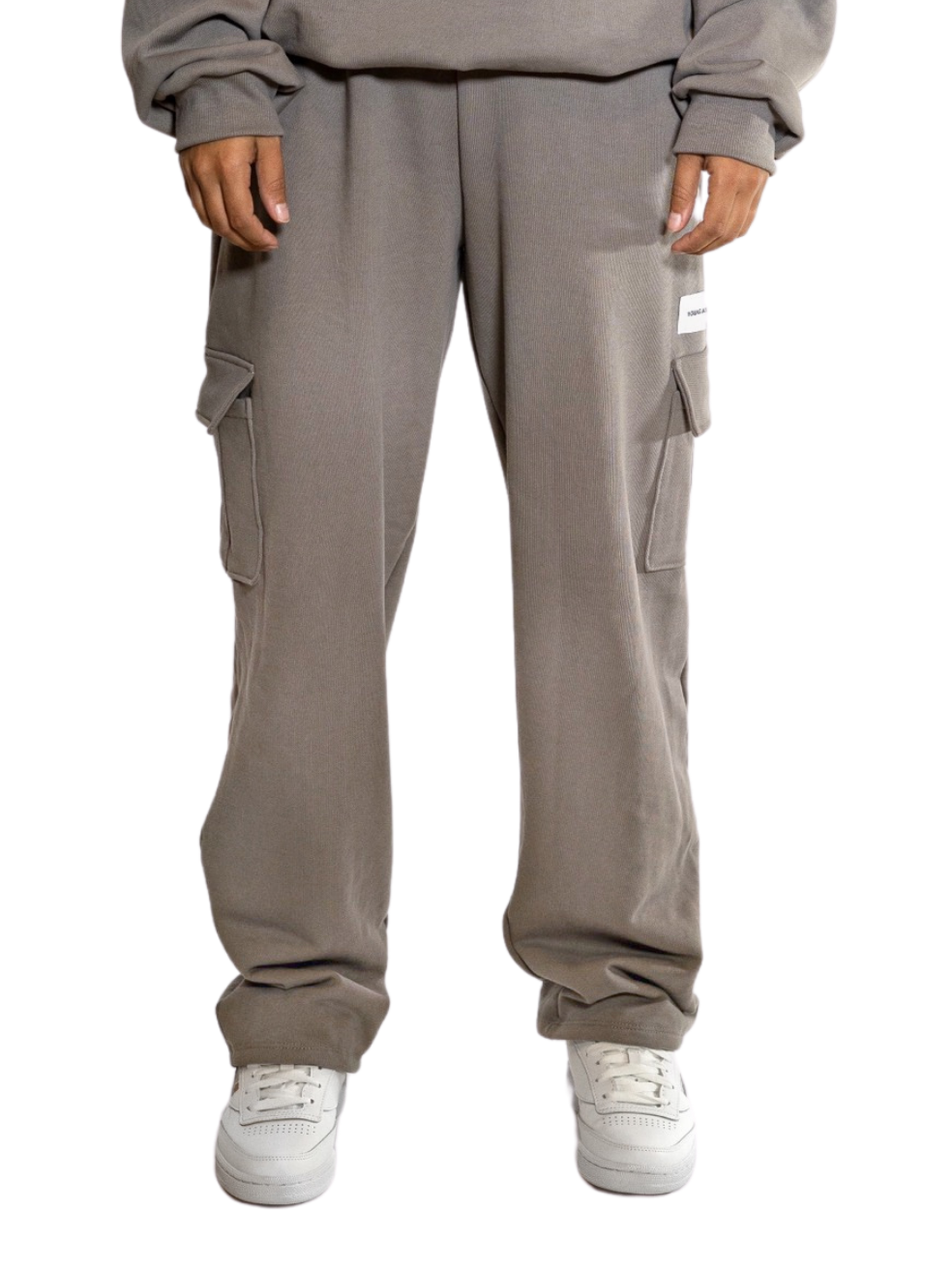 Cargo French Terry Sweatpants in Graphite