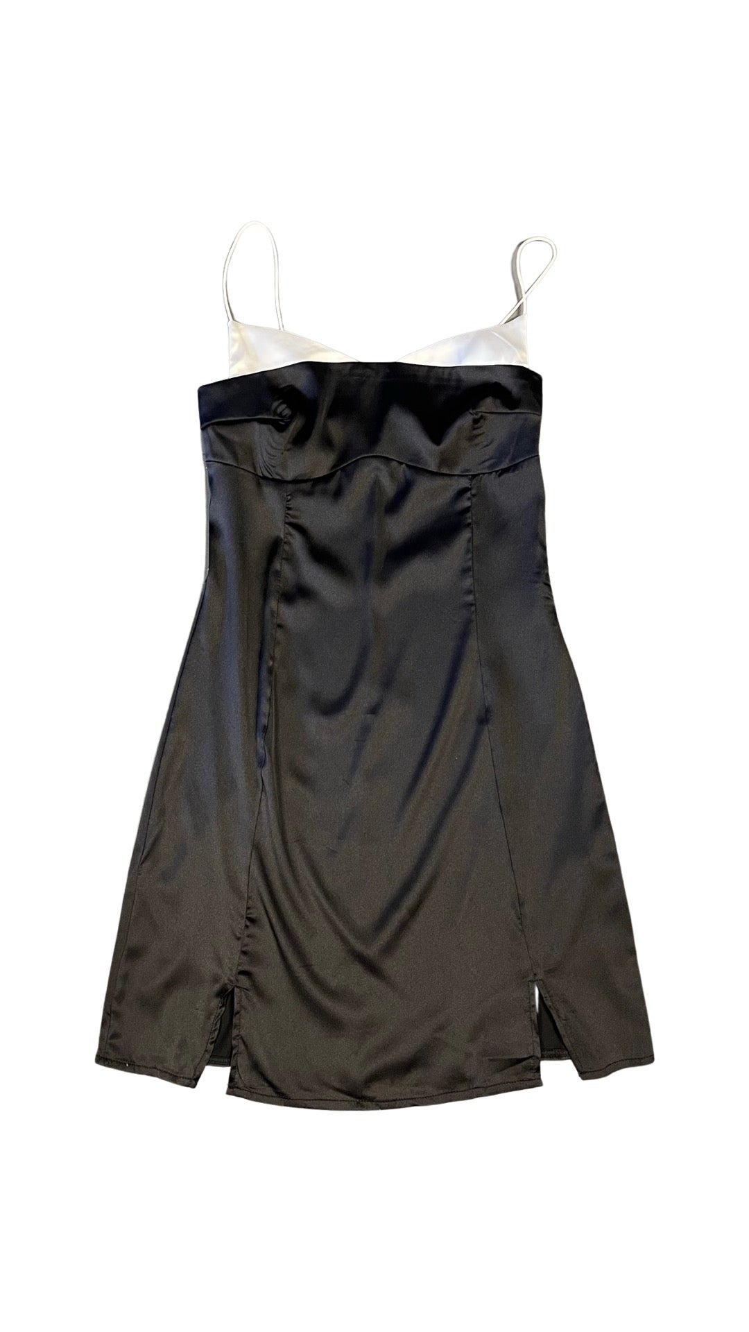 Tuxedo Dress - Black