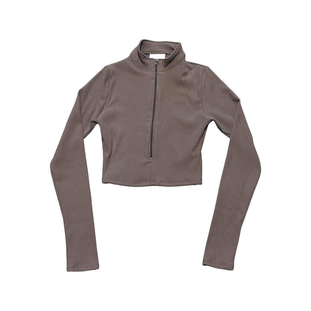 Ribbed longe sleeve