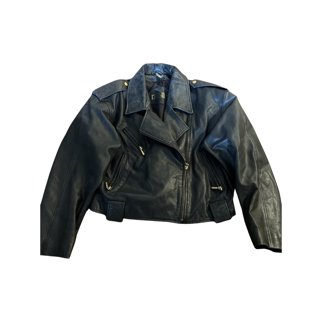 Danier biker -butter leather