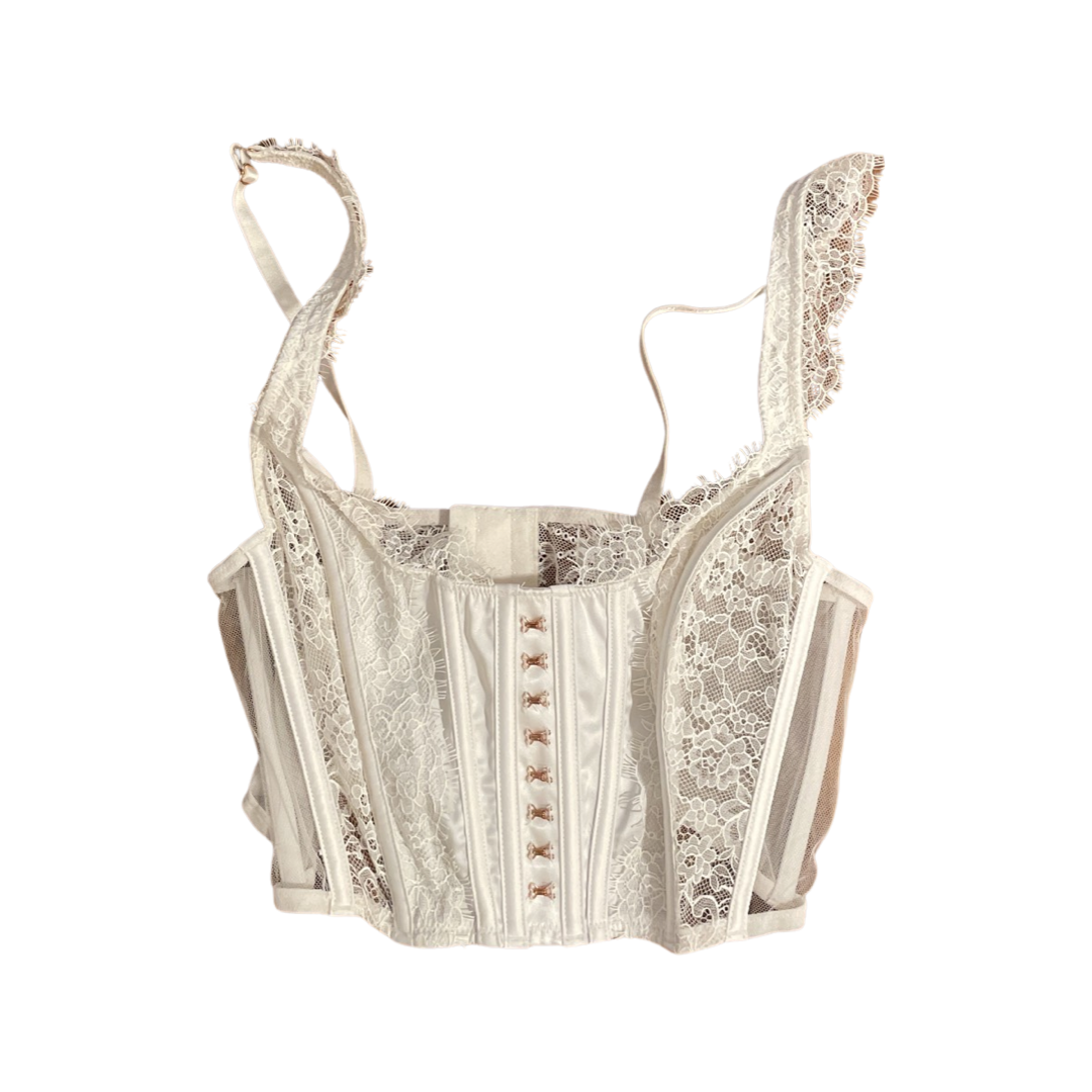 Victoria secret cropped bustier