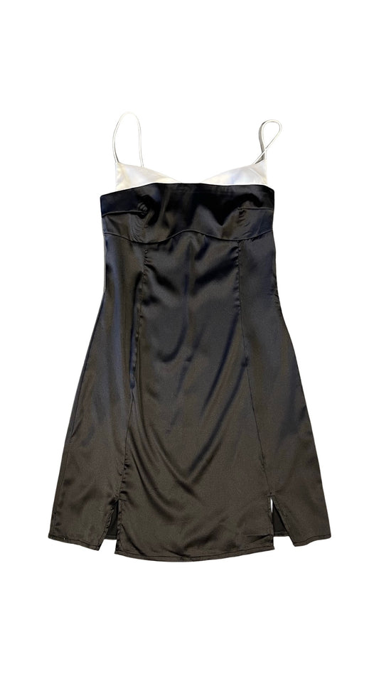 Tuxedo Dress - Black