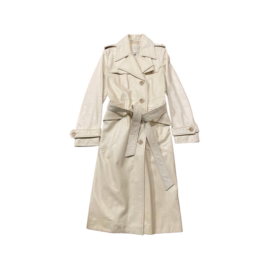 Banana Republic butter leather trench