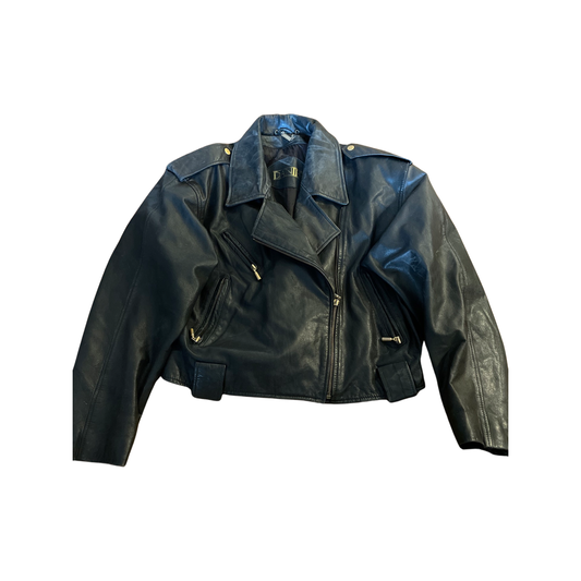 Danier biker -butter leather